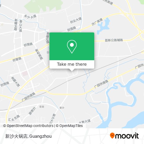 新沙火锅店 map