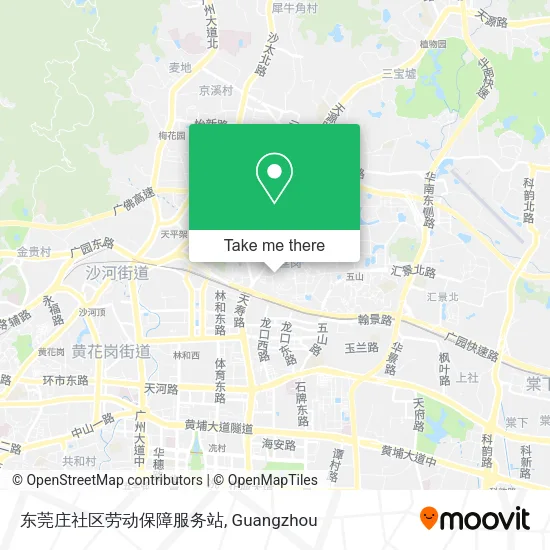 东莞庄社区劳动保障服务站 map