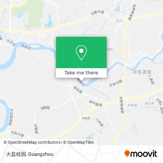 大荔枝园 map