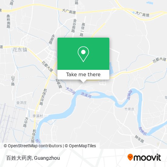 百姓大药房 map