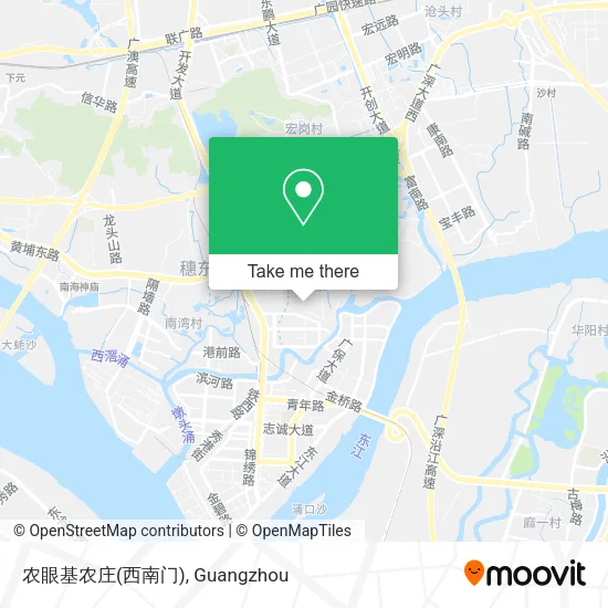 农眼基农庄(西南门) map