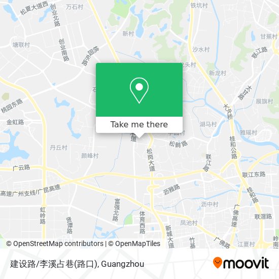 建设路/李溪占巷(路口) map