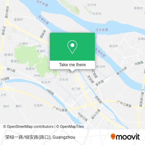 荣锦一路/锦安路(路口) map