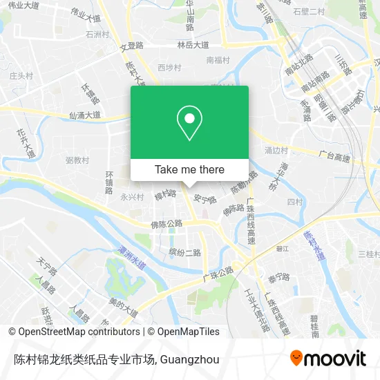 陈村锦龙纸类纸品专业市场 map