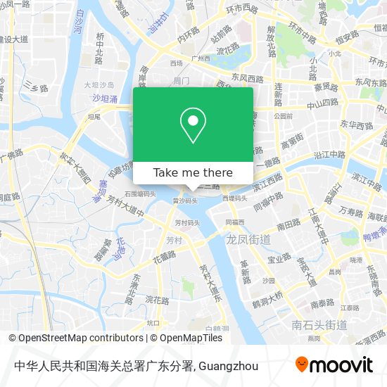 中华人民共和国海关总署广东分署 map