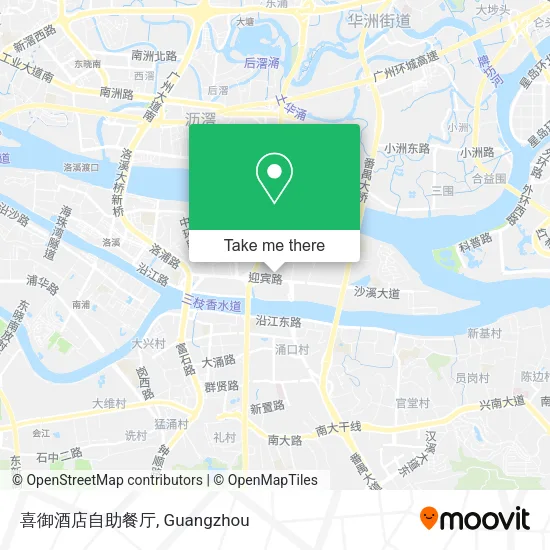 喜御酒店自助餐厅 map