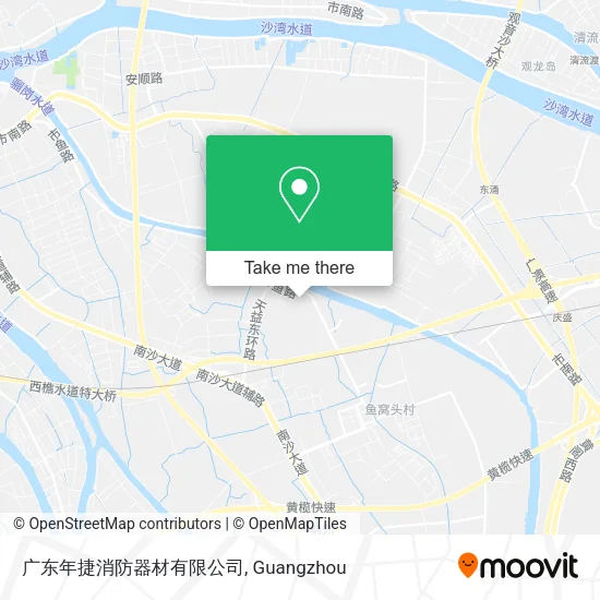 广东年捷消防器材有限公司 map