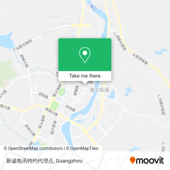 新诚电讯特约代理点 map