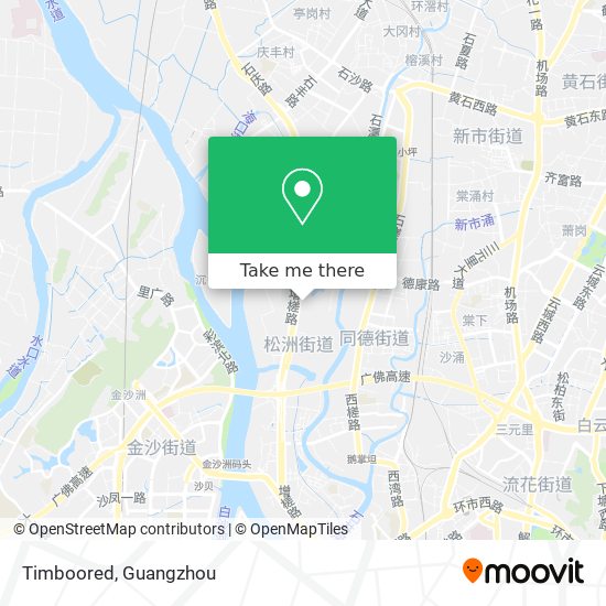 Timboored map
