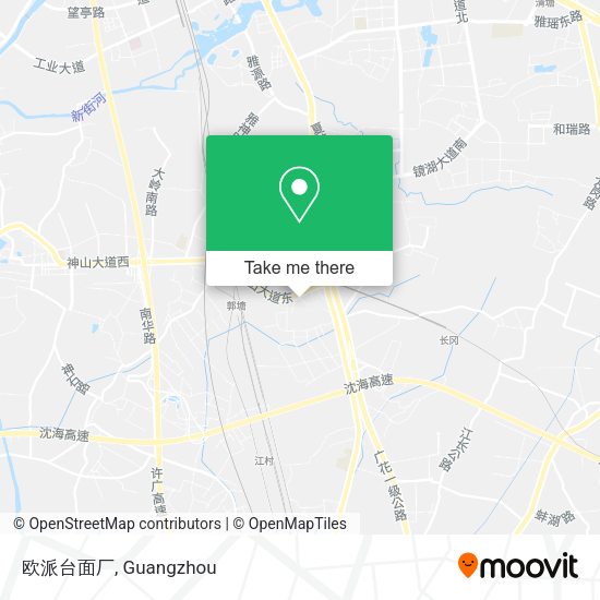欧派台面厂 map