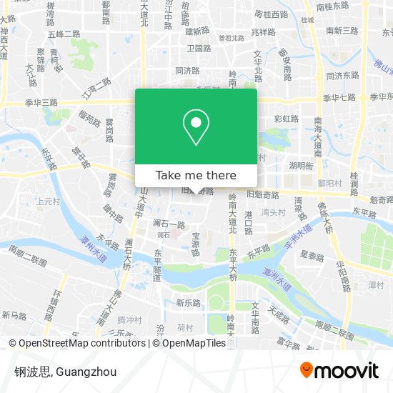 钢波思 map