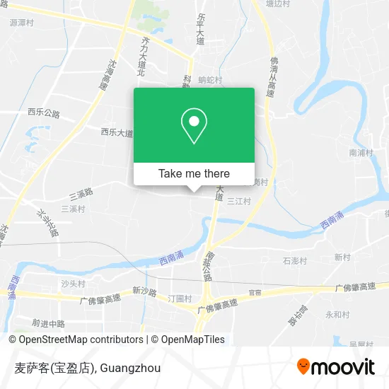 麦萨客(宝盈店) map
