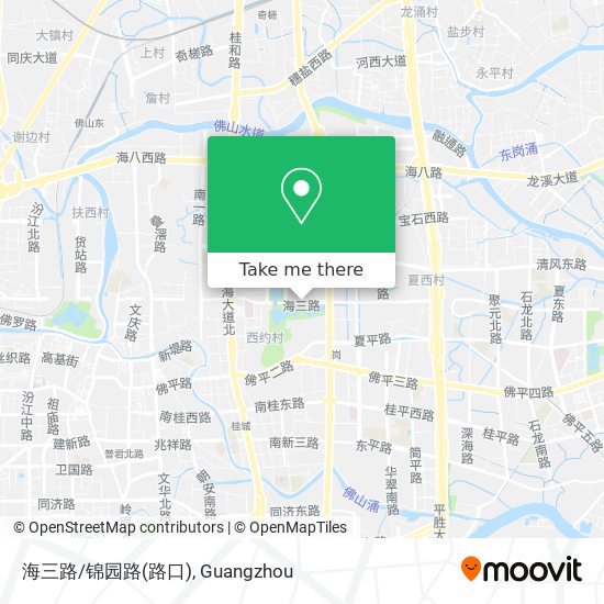 海三路/锦园路(路口) map