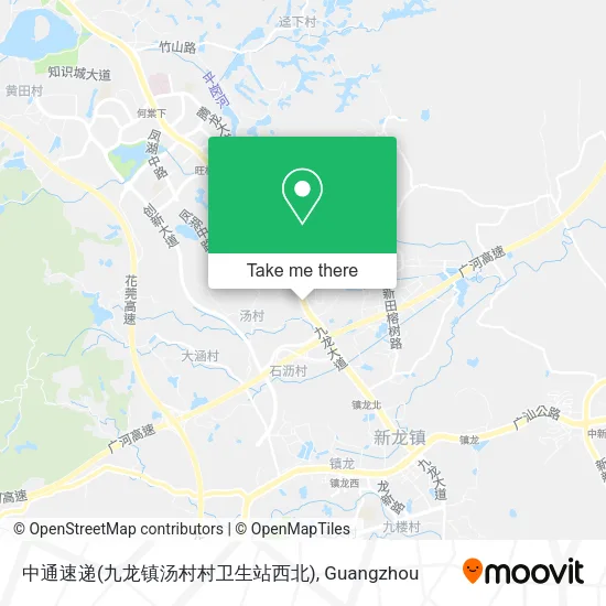 中通速递(九龙镇汤村村卫生站西北) map