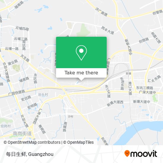 每日生鲜 map