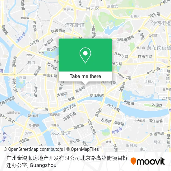 广州金鸿顺房地产开发有限公司北京路高第街项目拆迁办公室 map