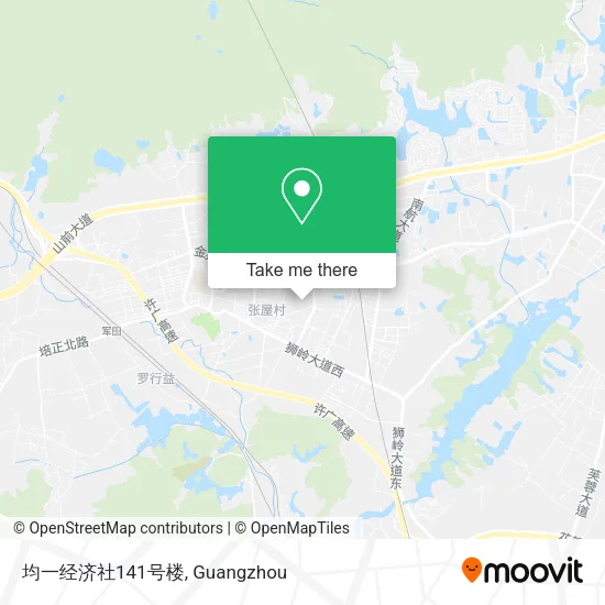 均一经济社141号楼 map