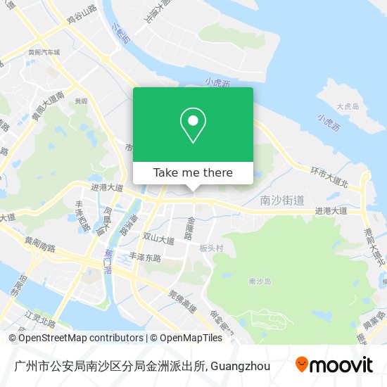 广州市公安局南沙区分局金洲派出所 map