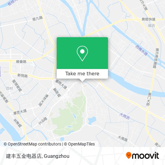 建丰五金电器店 map