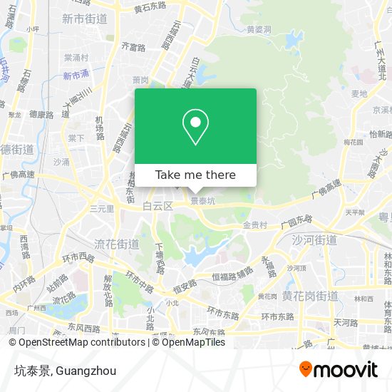 坑泰景 map