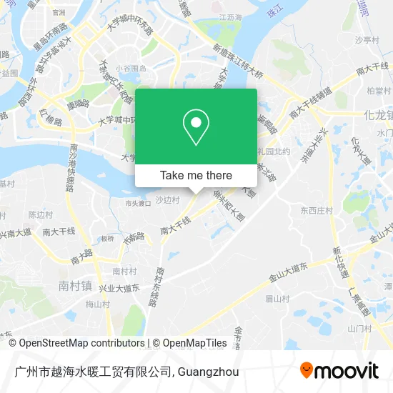 广州市越海水暖工贸有限公司 map