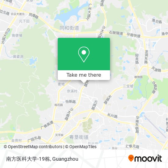 南方医科大学-19栋 map