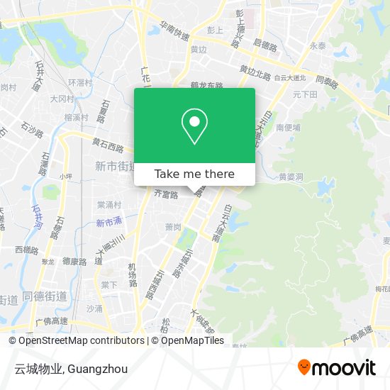 云城物业 map