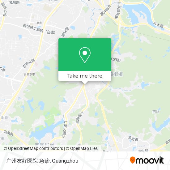 广州友好医院-急诊 map