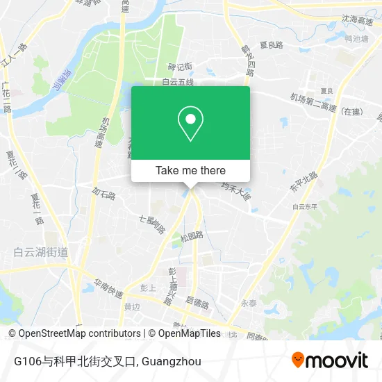 G106与科甲北街交叉口 map