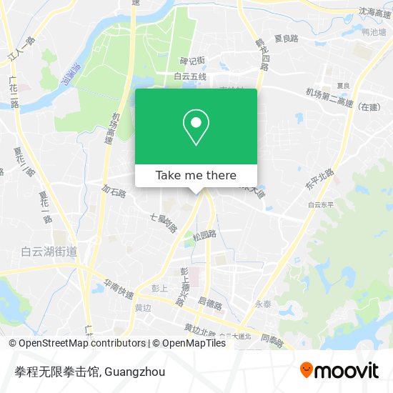 拳程无限拳击馆 map