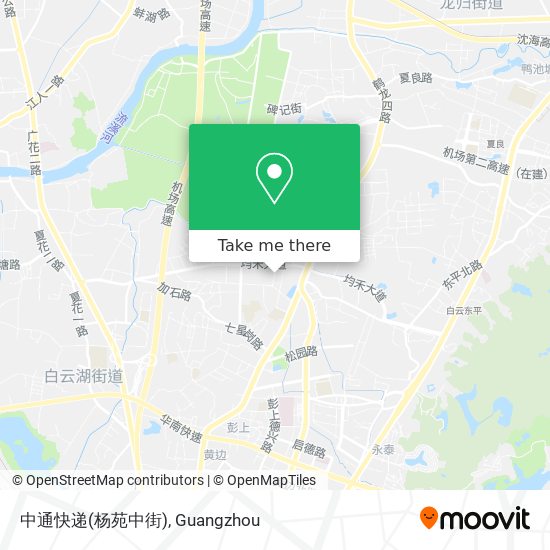 中通快递(杨苑中街) map