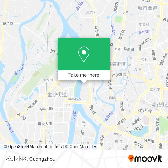 松北小区 map