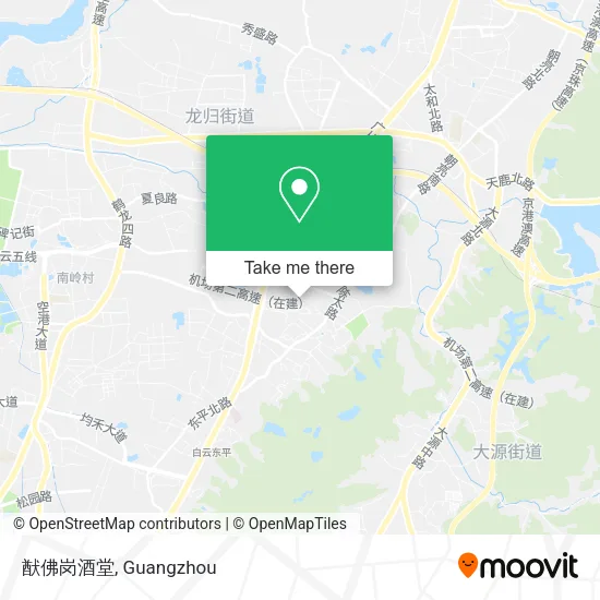猷佛岗酒堂 map