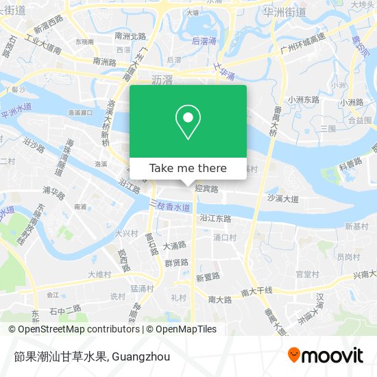 節果潮汕甘草水果 map