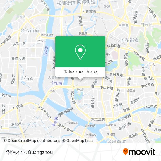 华信木业 map