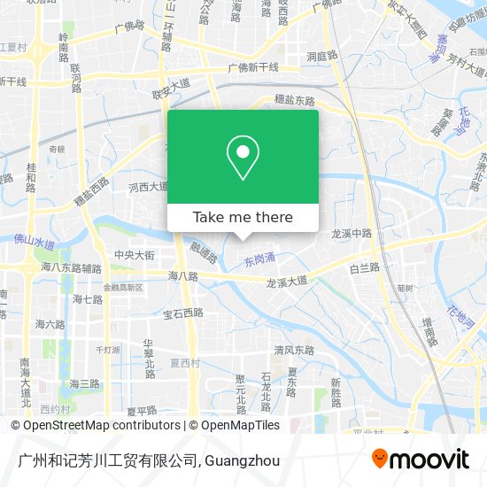 广州和记芳川工贸有限公司 map