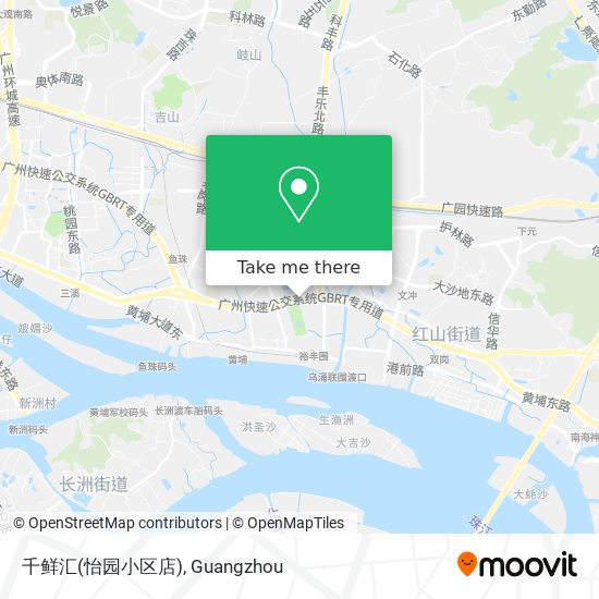 千鲜汇(怡园小区店) map