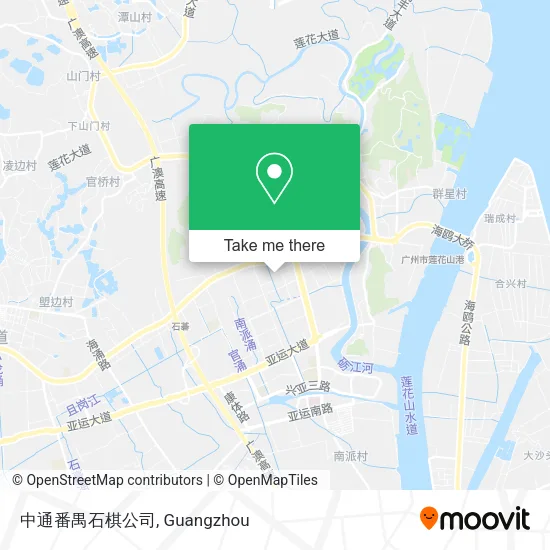 中通番禺石棋公司 map
