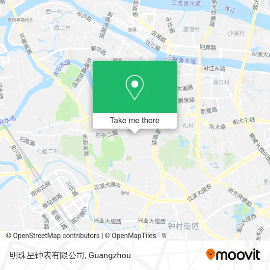 明珠星钟表有限公司 map