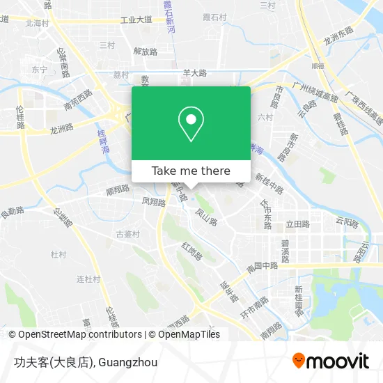 功夫客(大良店) map