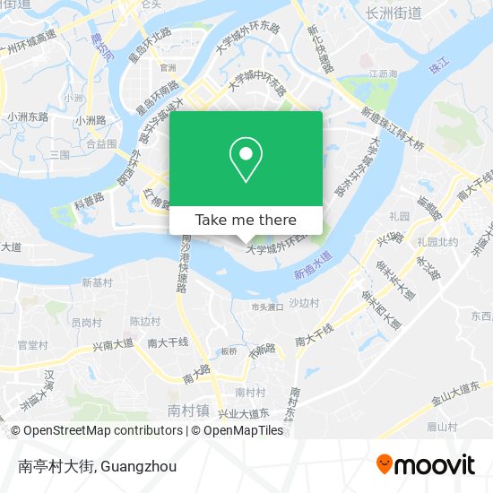 南亭村大街 map
