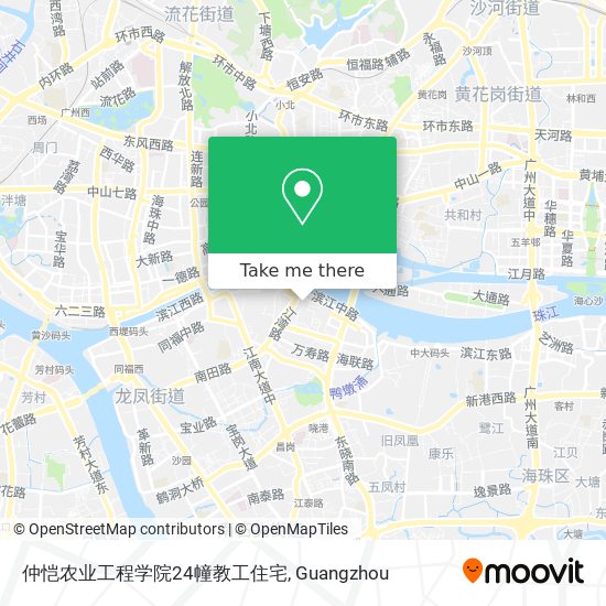仲恺农业工程学院24幢教工住宅 map