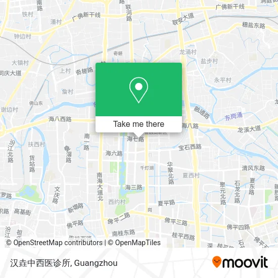 汉垚中西医诊所 map
