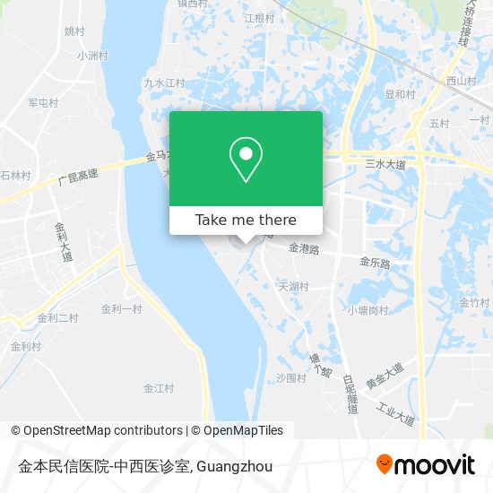 金本民信医院-中西医诊室 map