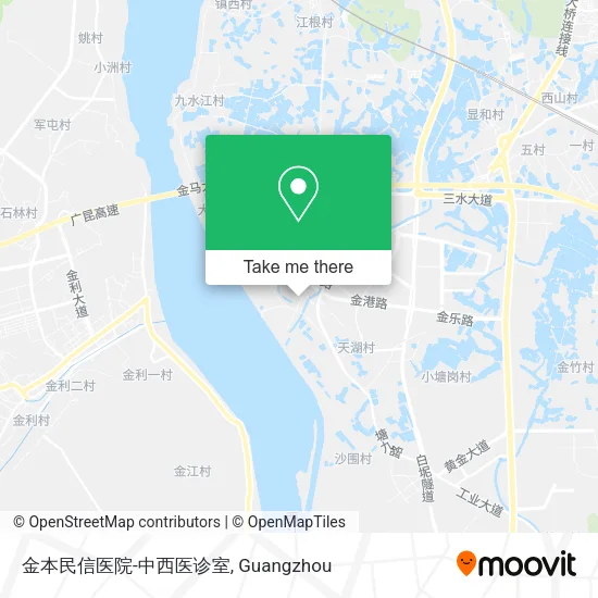 金本民信医院-中西医诊室 map