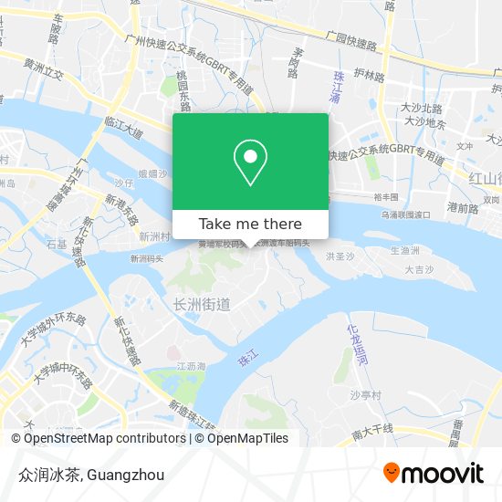 众润冰茶 map