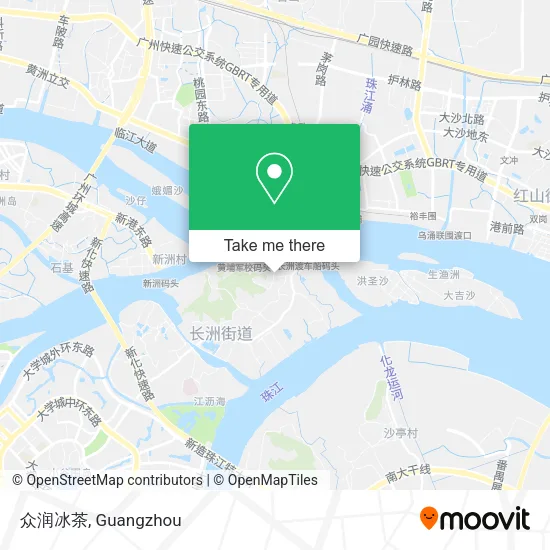 众润冰茶 map