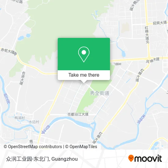 众润工业园-东北门 map