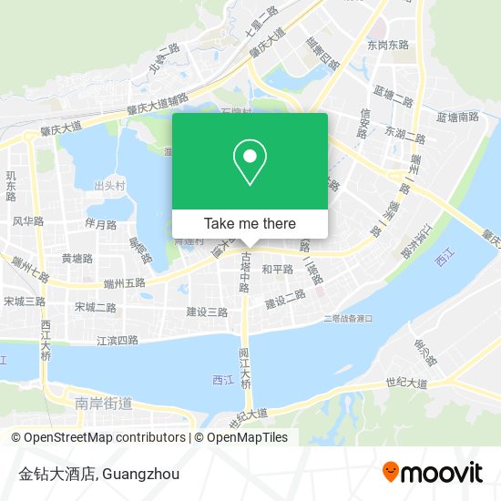 金钻大酒店 map