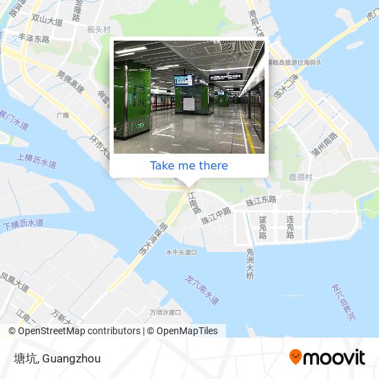 塘坑 map